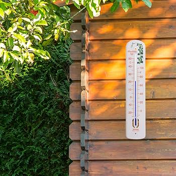 Thermomètre en bois Ambassador 12'' (30cm)