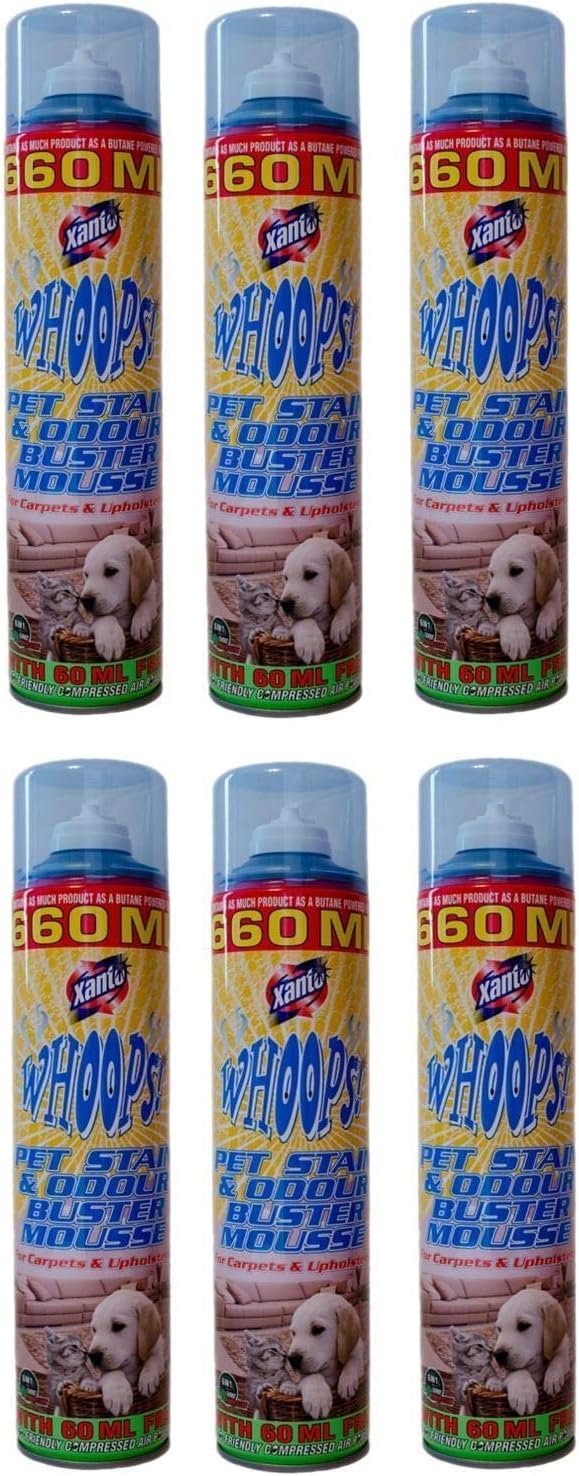 Xanto Vamoosh Pet Stain & Odour Buster Mousse 600ml
