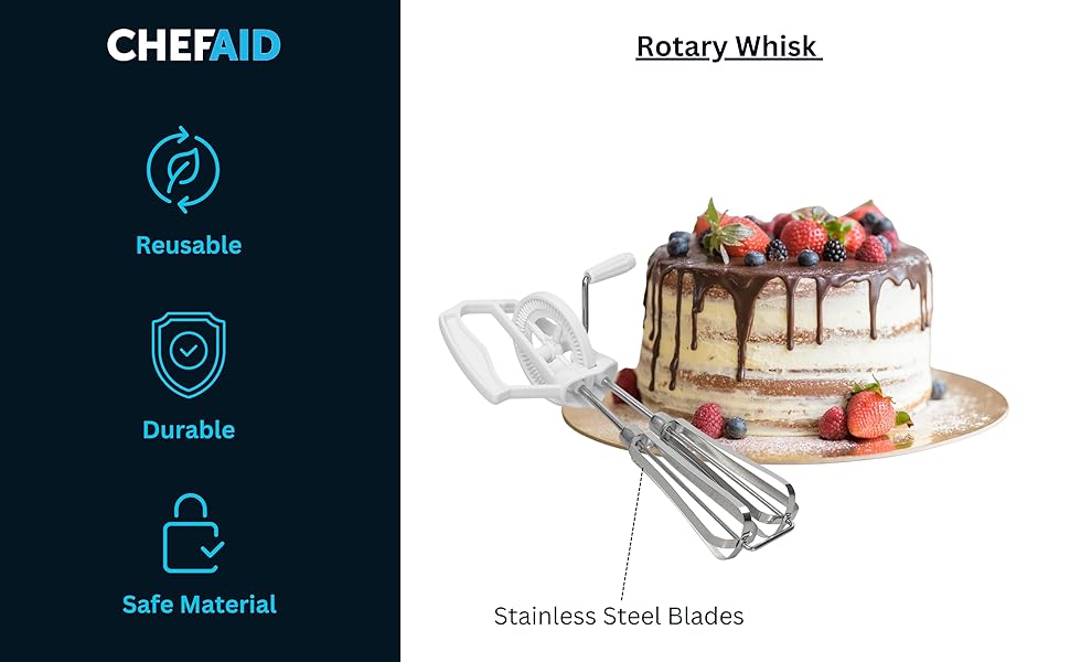 Chef Aid Rotary Whisk
