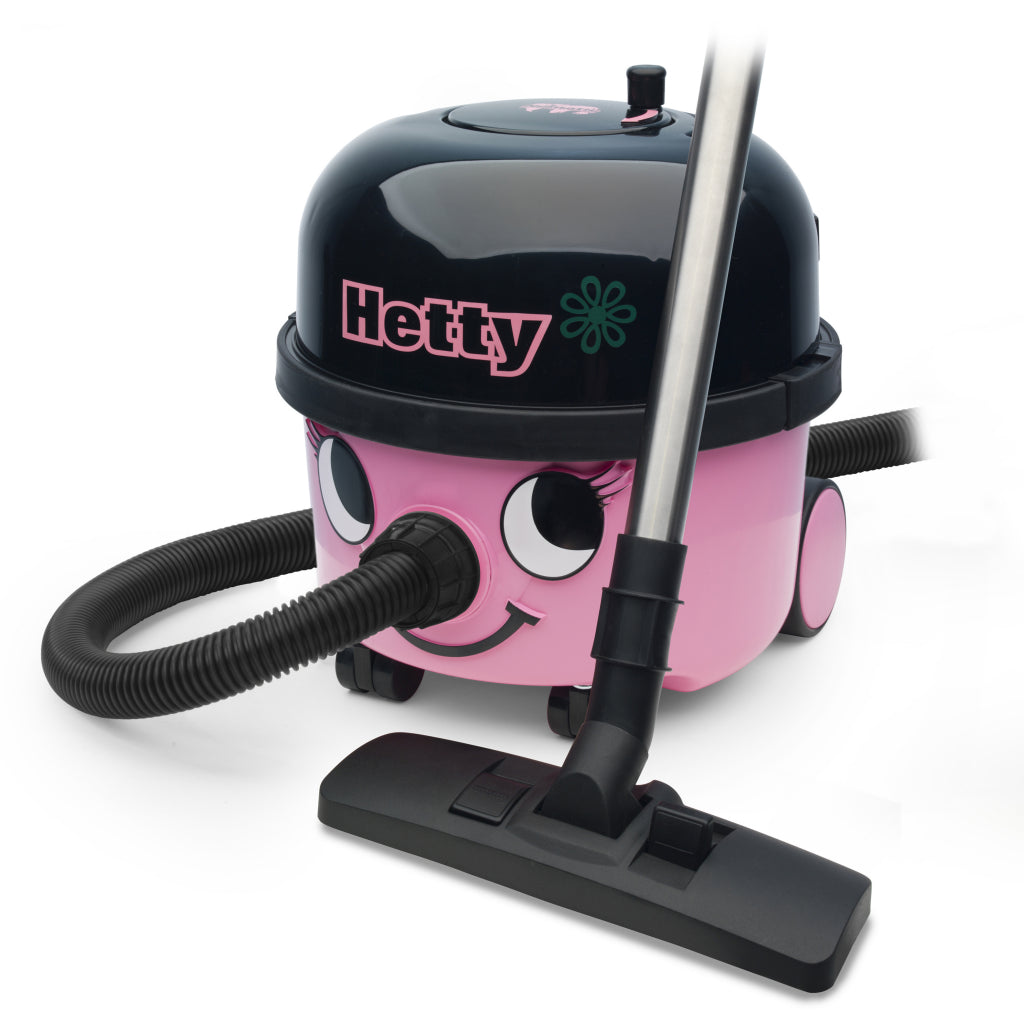 Numatic Hetty Cylinder Vacuum Cleaner Pink 620W
