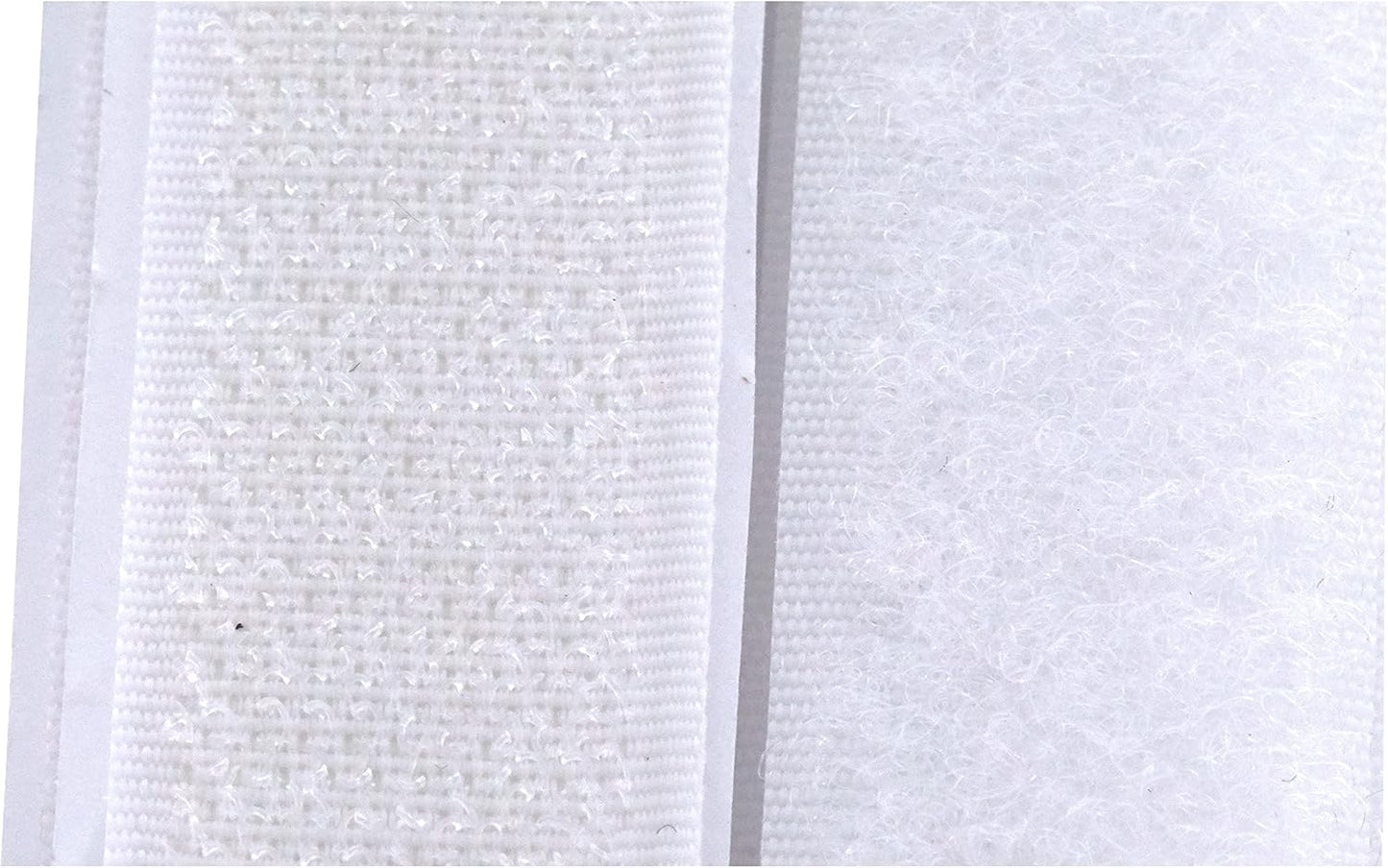 Korbond Hook & Loop Iron On White 2cm x 50cm