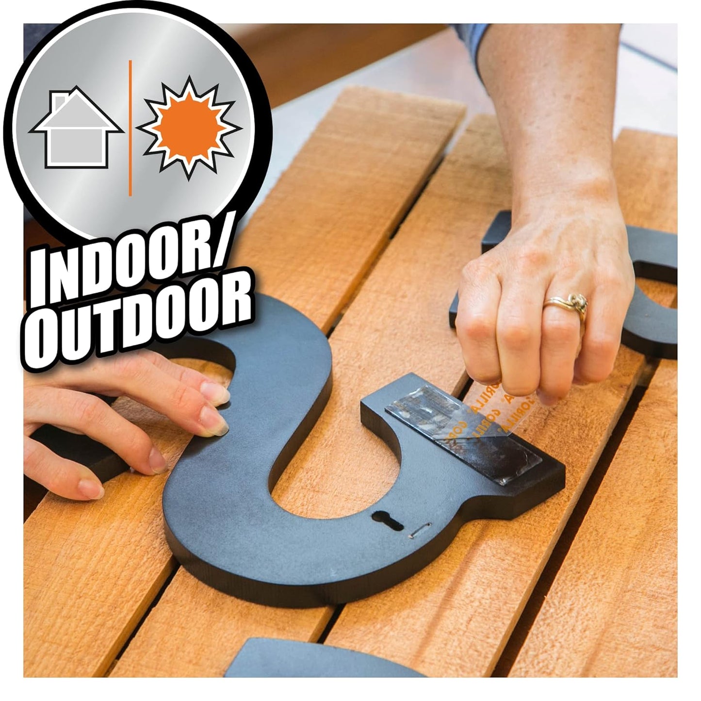 Gorilla Heavy Duty Double Sided Mounting Tape 1.5m Black