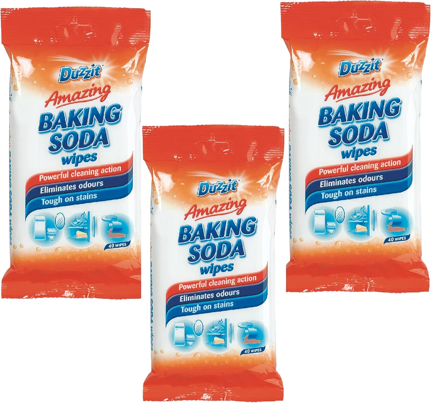 Duzzit Amazing Baking Soda Wipes