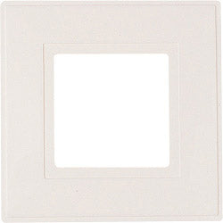Securlec White Finger Plates for Flush Wall Switches