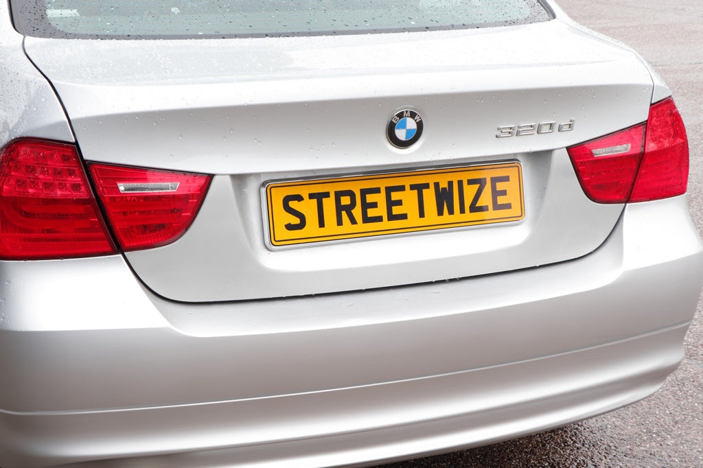 Streetwize Number Plate Surround Chrome