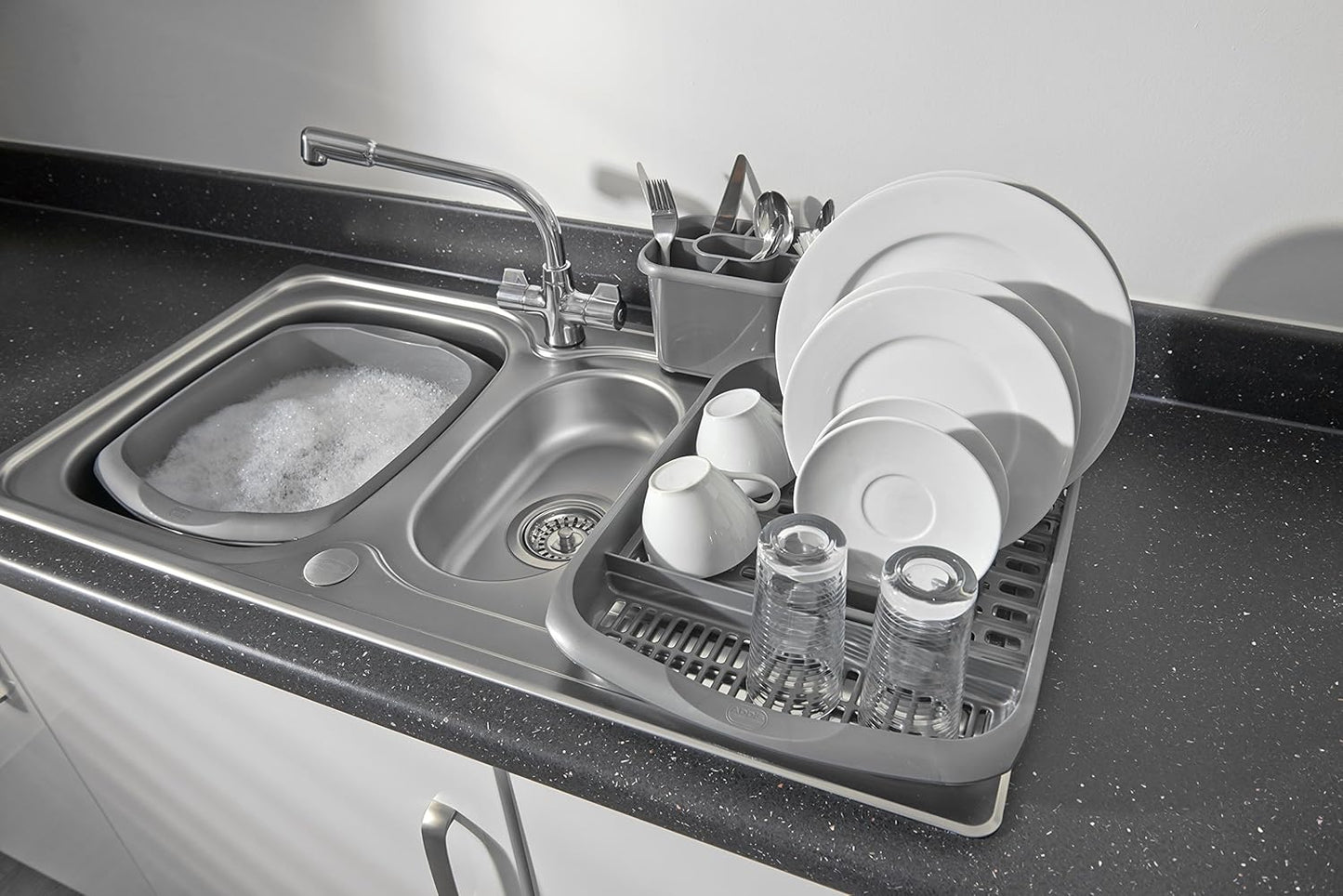 Cuenco rectangular metálico Addis