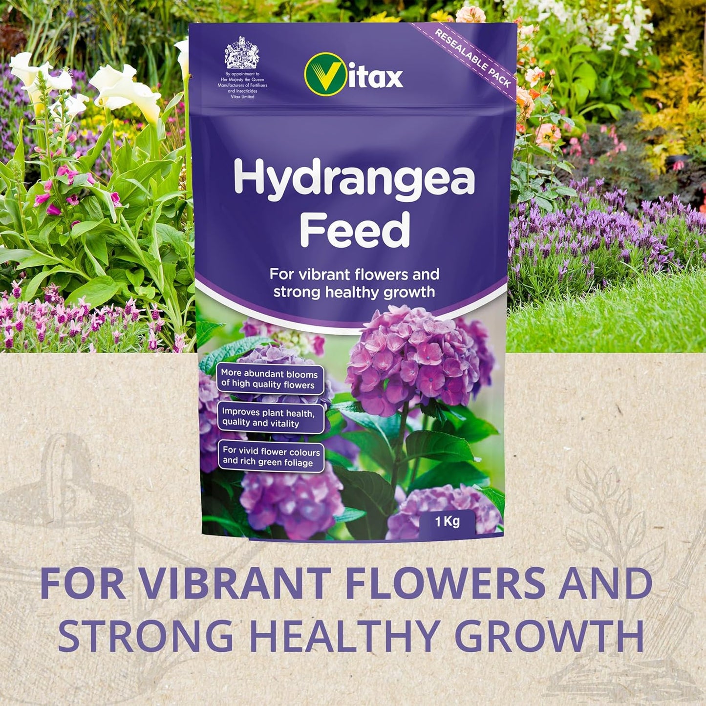 Vitax Hydrangea Feed Liquid 1L