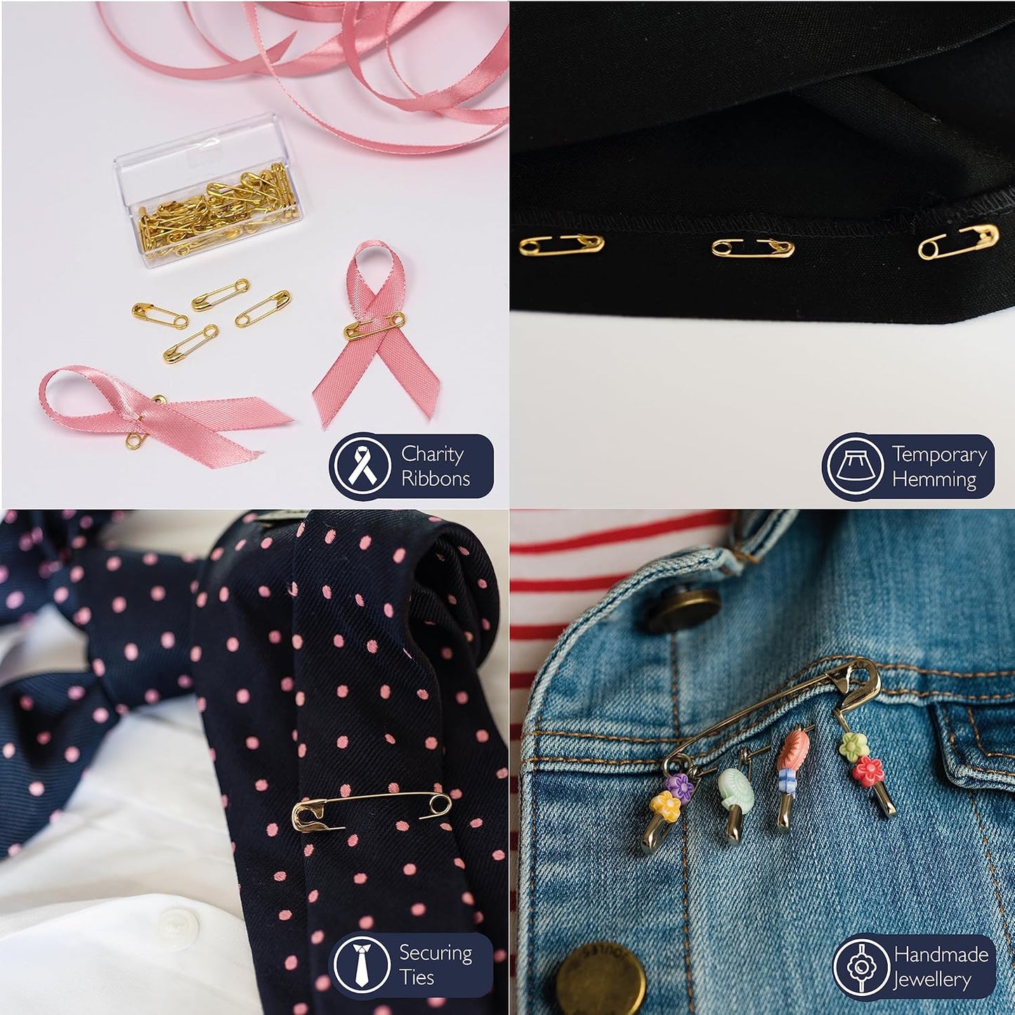 Korbond Safety Pins 50 Piece