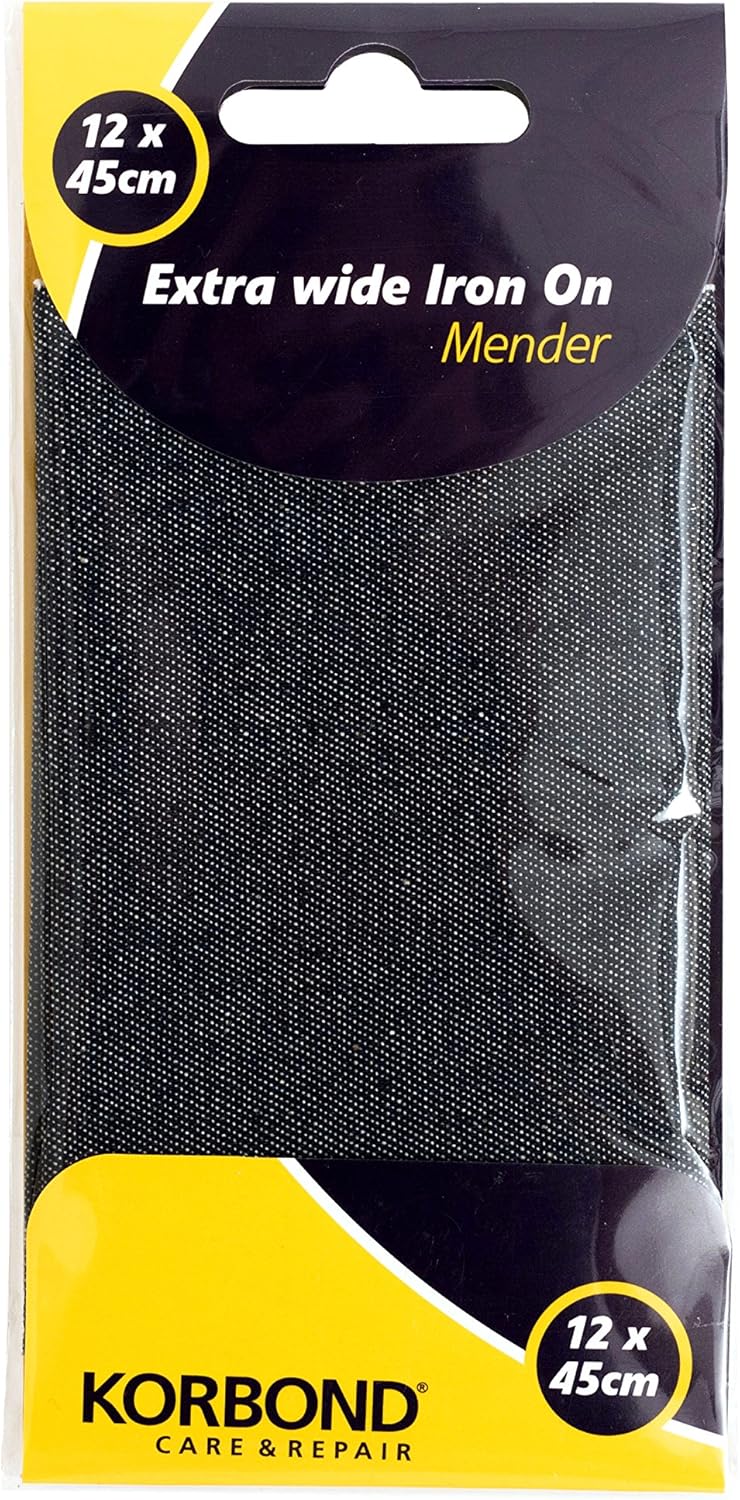 Korbond Jeans Iron On Mender 12x45