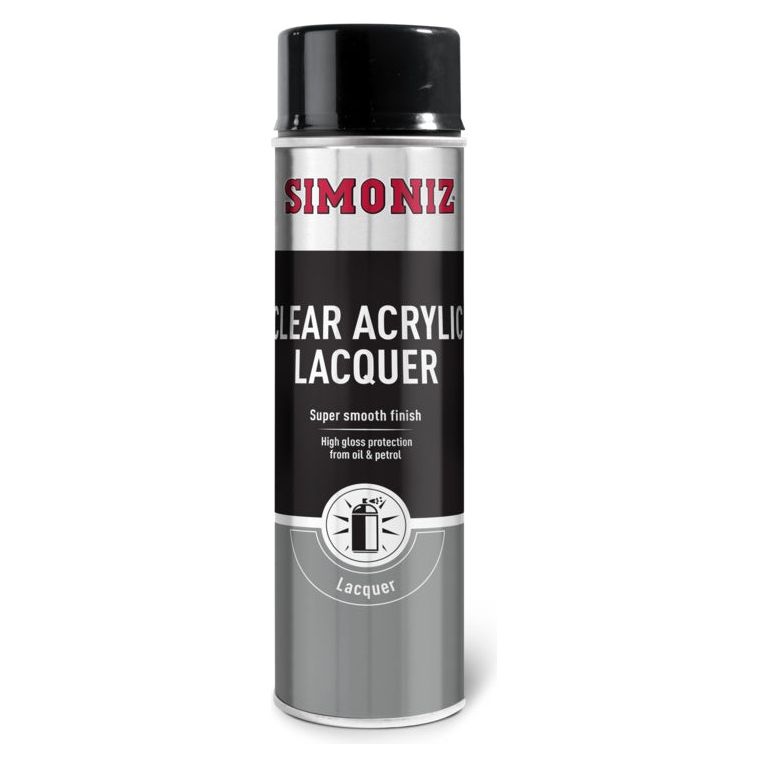 Simoniz Clear Lacquer - Acryllic 500ml
