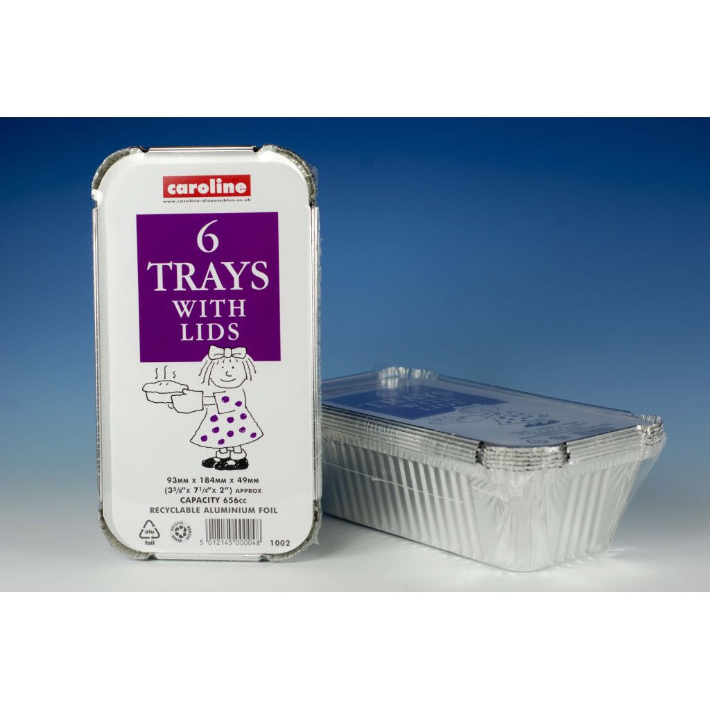 Caroline Foil Trays With Lids