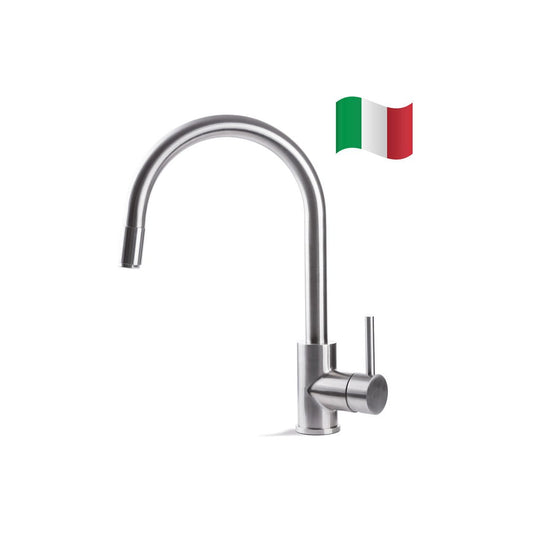 Prima+ Tiber Single Lever Mixer Tap w/Pull Out - St/Steel