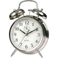 Acctim Saxon Bell Alarm Clock