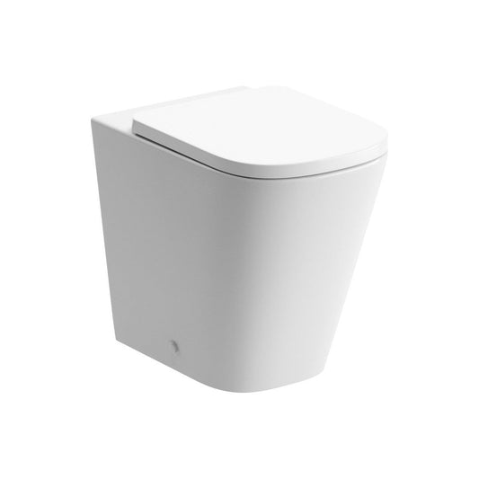 Henshaw Rimless Back To Wall Short Projection WC & Soft Close Seat