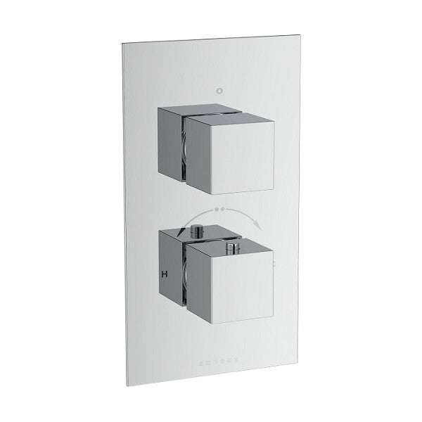 Giavani Dual Square Shower Valve