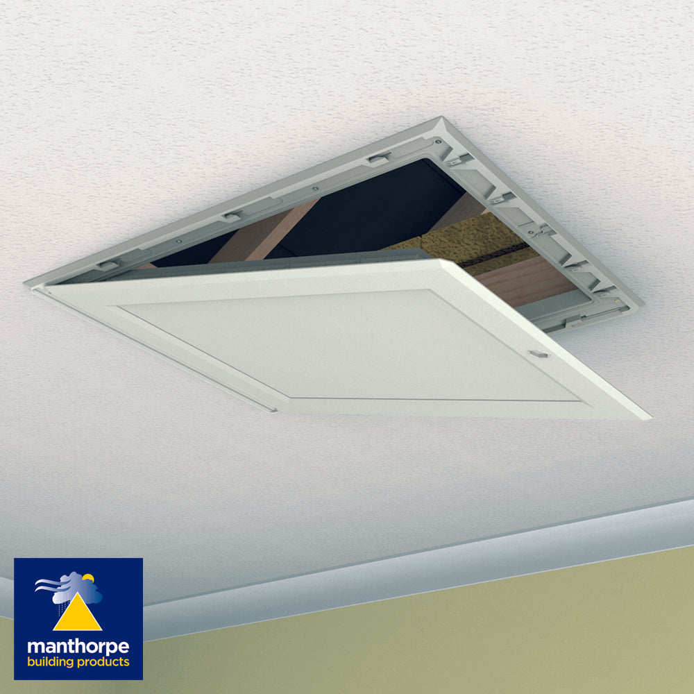 Manthorpe Loft Access Door White