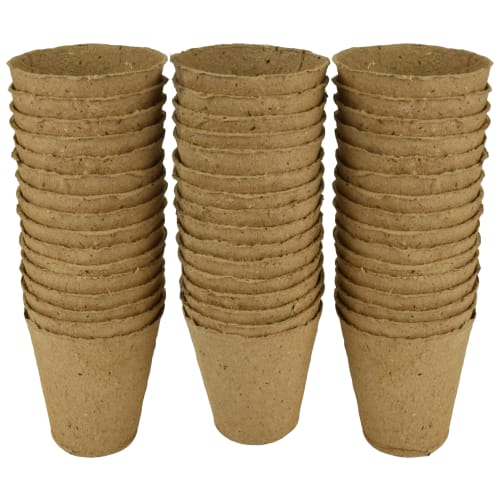 Ambassador Square Fibre Pots 6cm - Pack 80