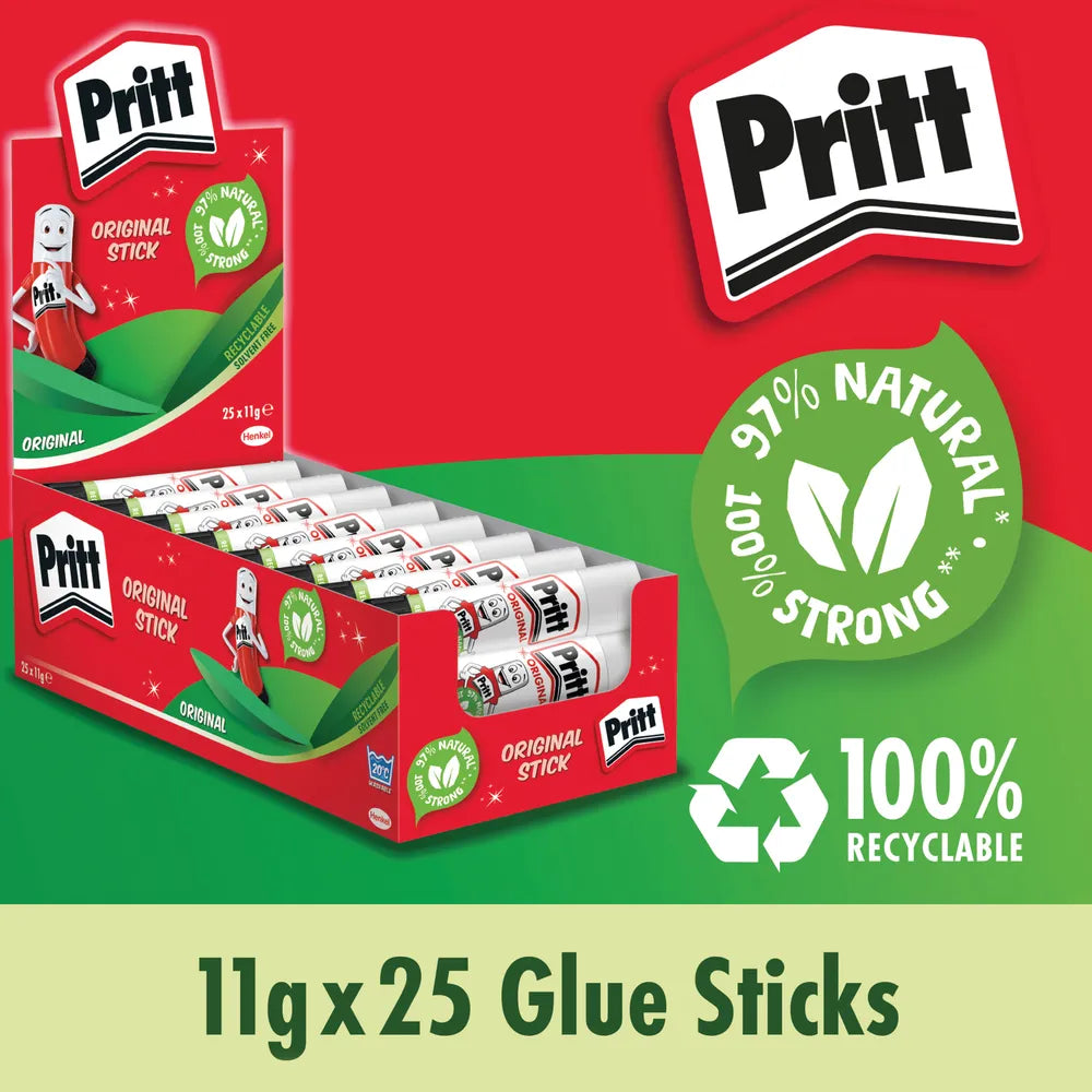 Pritt Original Stick 11g Display Box of 25