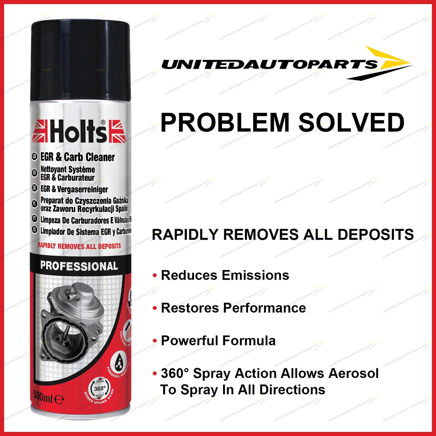 Aerosol limpiador Holts Egr y Carb