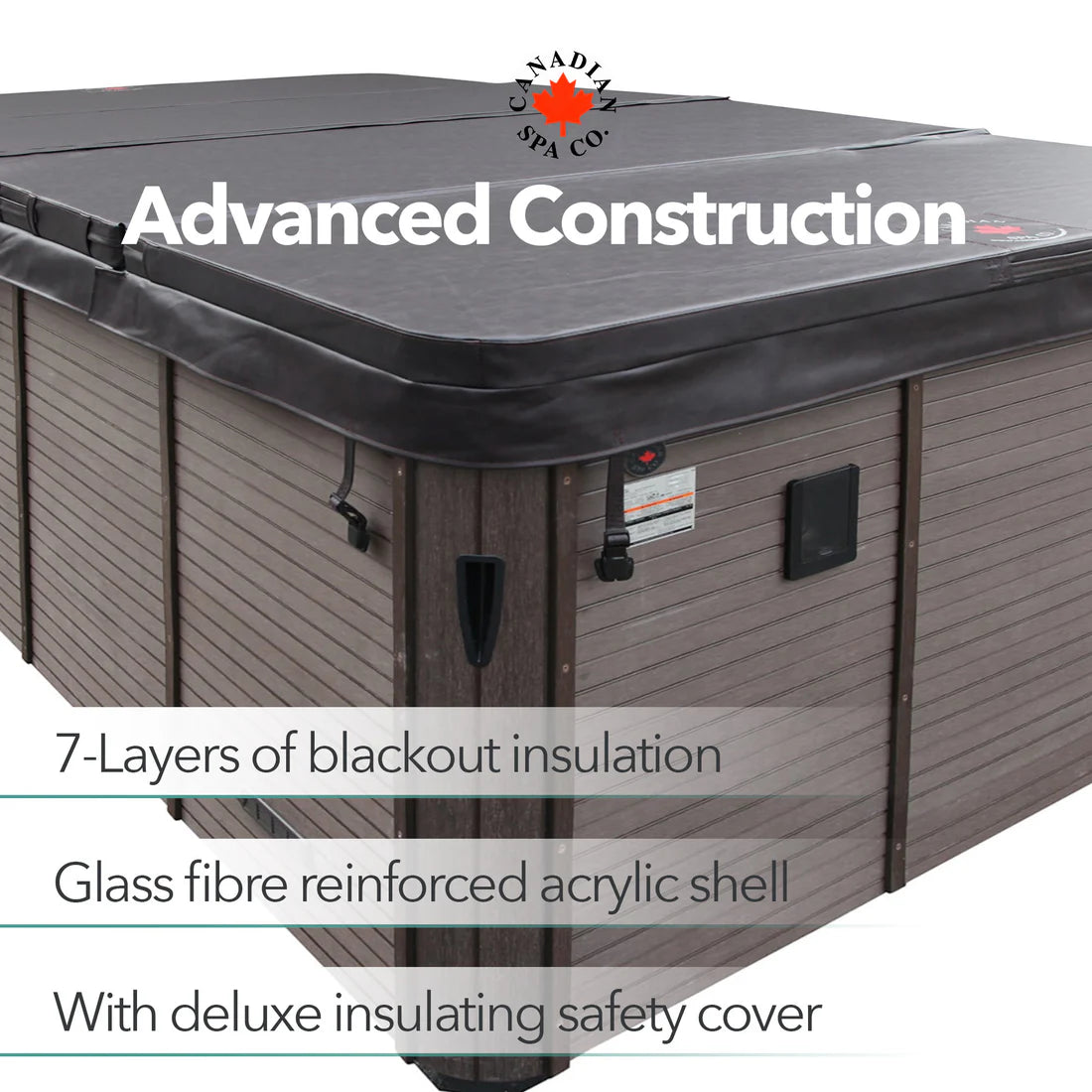 Canadian Spa 13ft Swim Spa 15HP-Jet, 3-Person - St Lawrence XSport