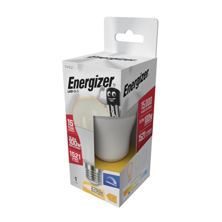 Energizer LED GLS E27 Dimmable 12.6w