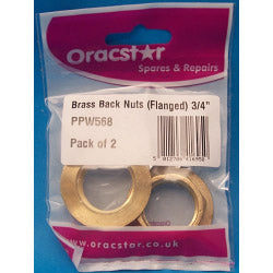Oracstar Brass Back Nuts