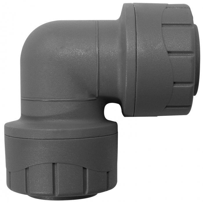 Polyplumb 15mm Elbow Grey PPM115