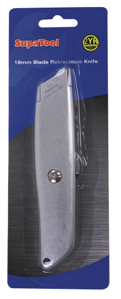SupaTool Retractable Knife 19mm blade