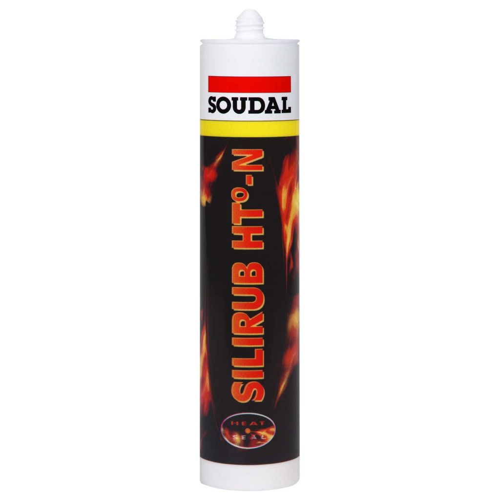 Soudal Silirub Ht-N Black 310ml cartridge