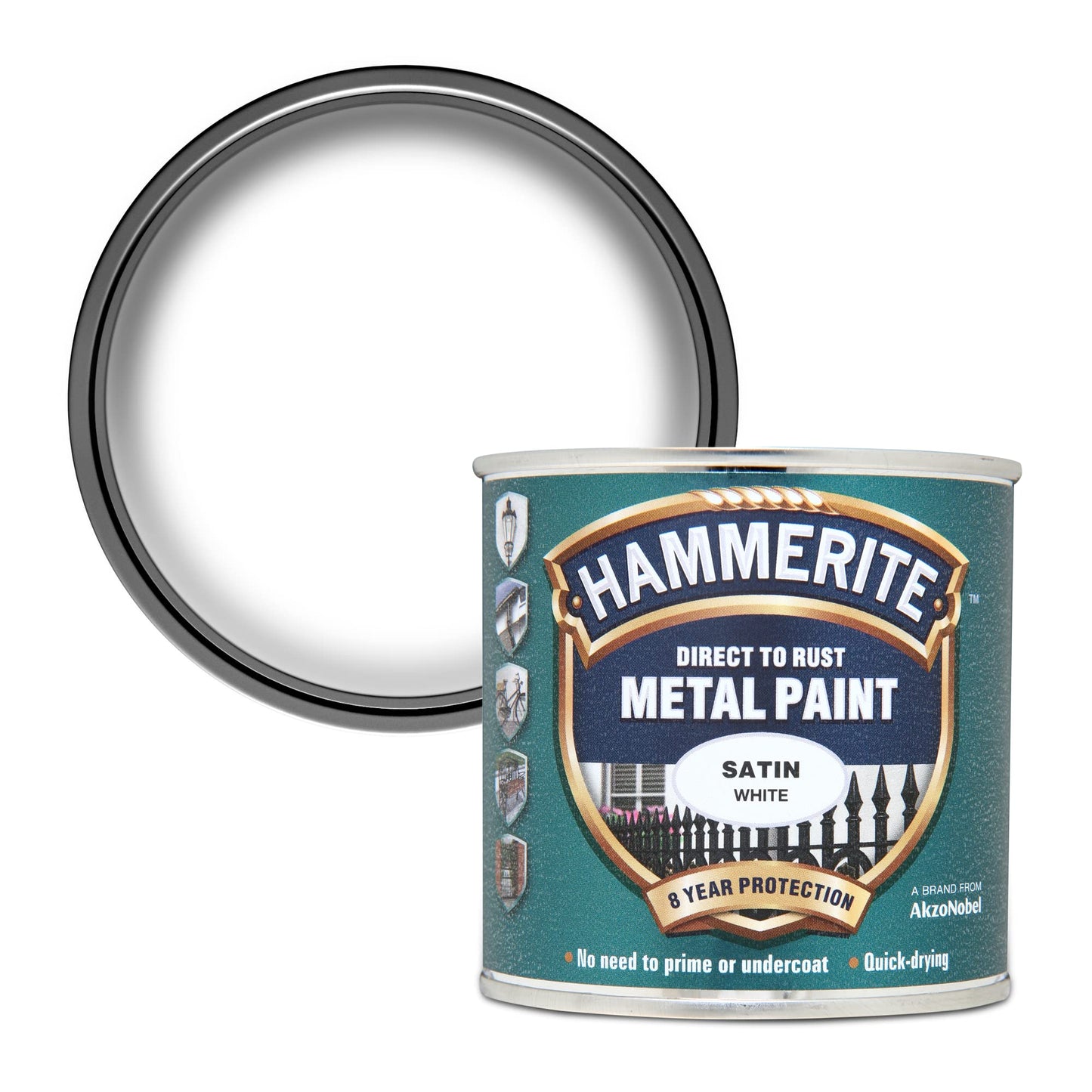 Hammerite Metal Paint Satin 250ml