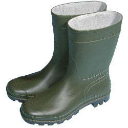 Town & Country Half Length Wellington Boots - Green