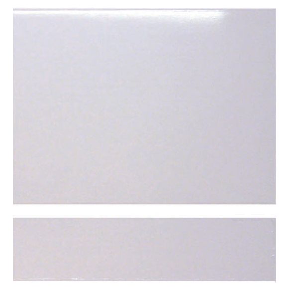 Trojan L & P End Panel White 700mm