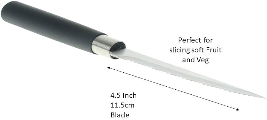 Chef Aid Serrated Utility Knife 4.5"