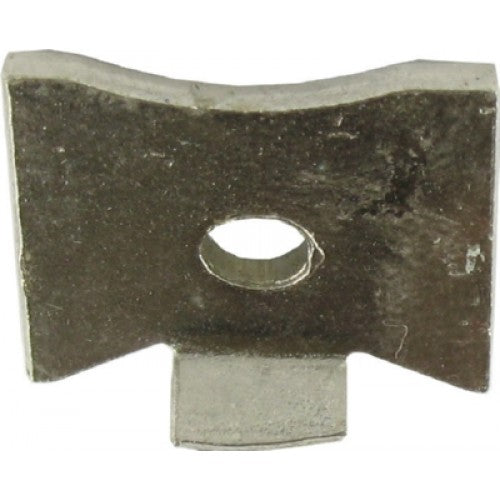 Fast Pak BOOKCASE CLIP RAISED ZINC