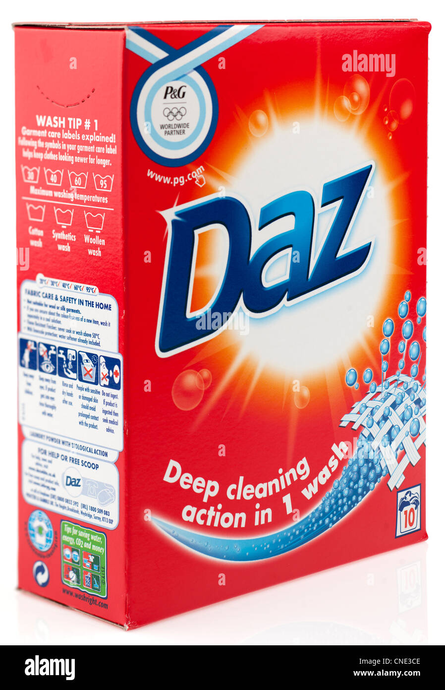 Daz Powder Laundry Detergent Wht/Col P/Exp 120wsh