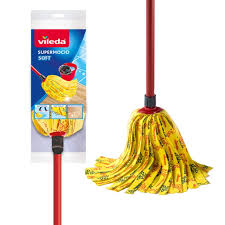 Vileda Supermocio Soft Head & Handle Mop Single + Refill