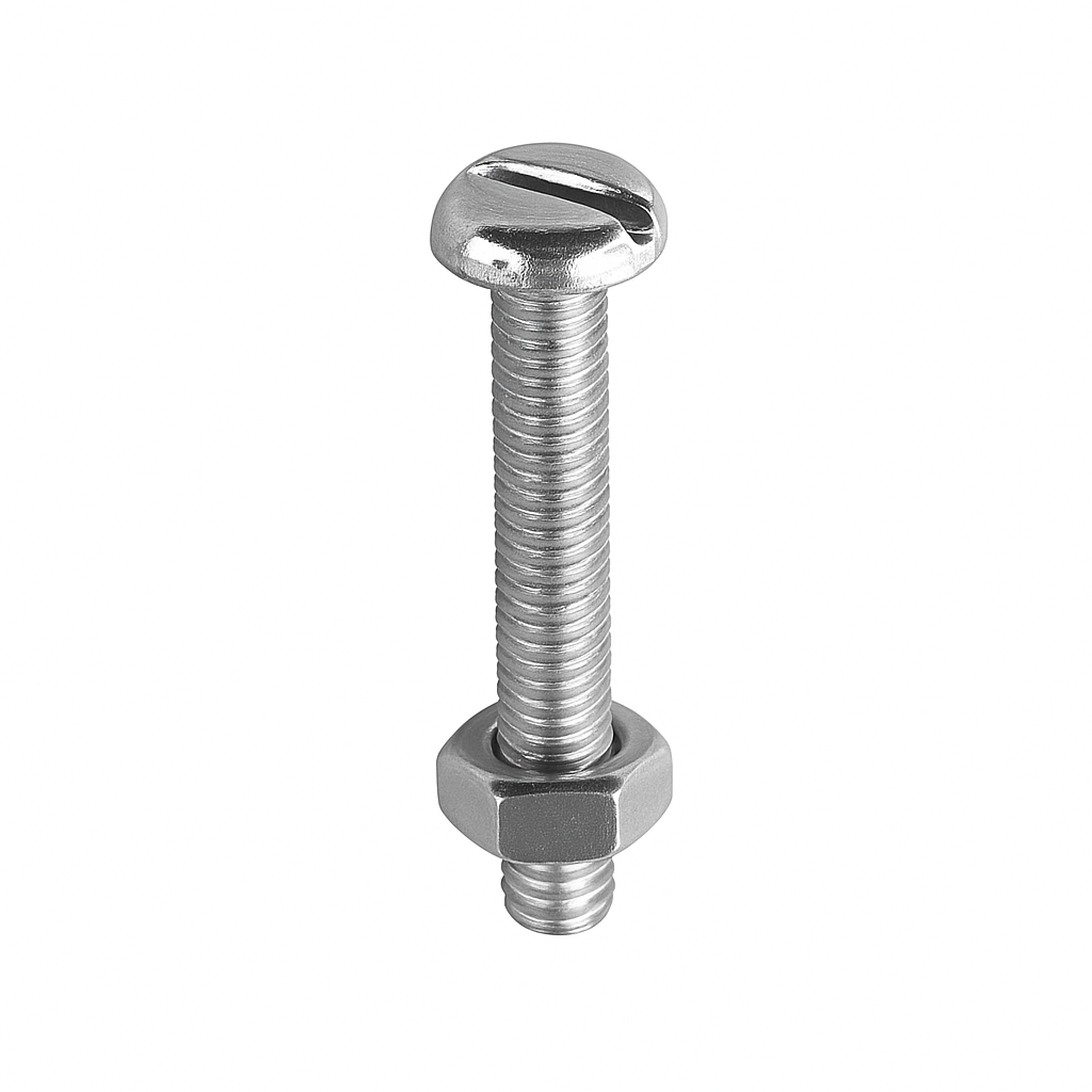 Securpak Machine Screw & Nut ZP Pack 6