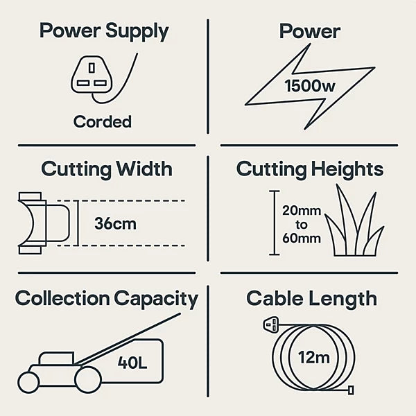 Cortacésped de ruedas Flymo Speedimo