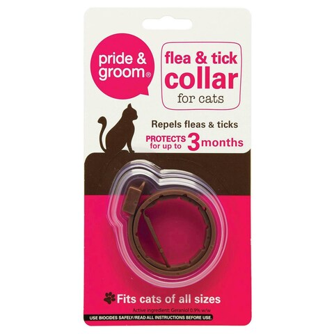 Pride & Groom Flea & Tick Collar For Cats