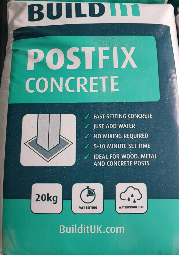 Fijador De Postes Whitestar 20kg