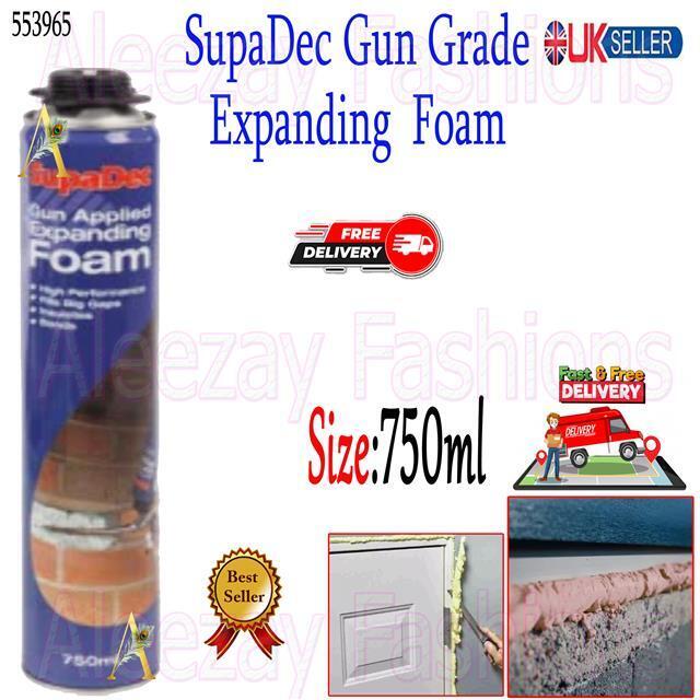 SupaDec Gun Grade Expanding Foam (750ml)