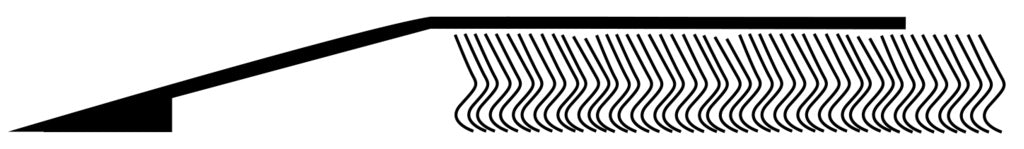 SupaDec Gold Effect Floor Vinyl Edge (27x900mm)