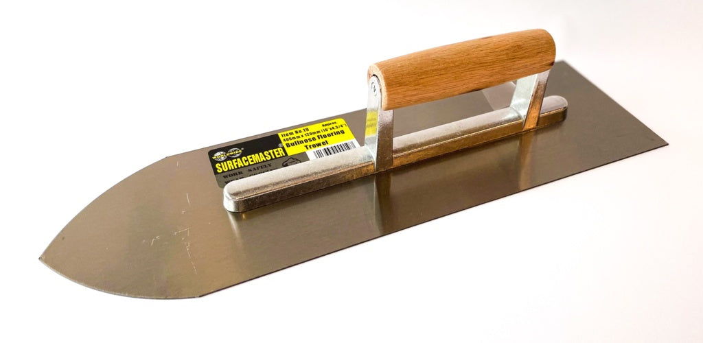 Surfacemaster Bullnose Flooring Trowel – 406 x 117mm (16" x 4.5/8")