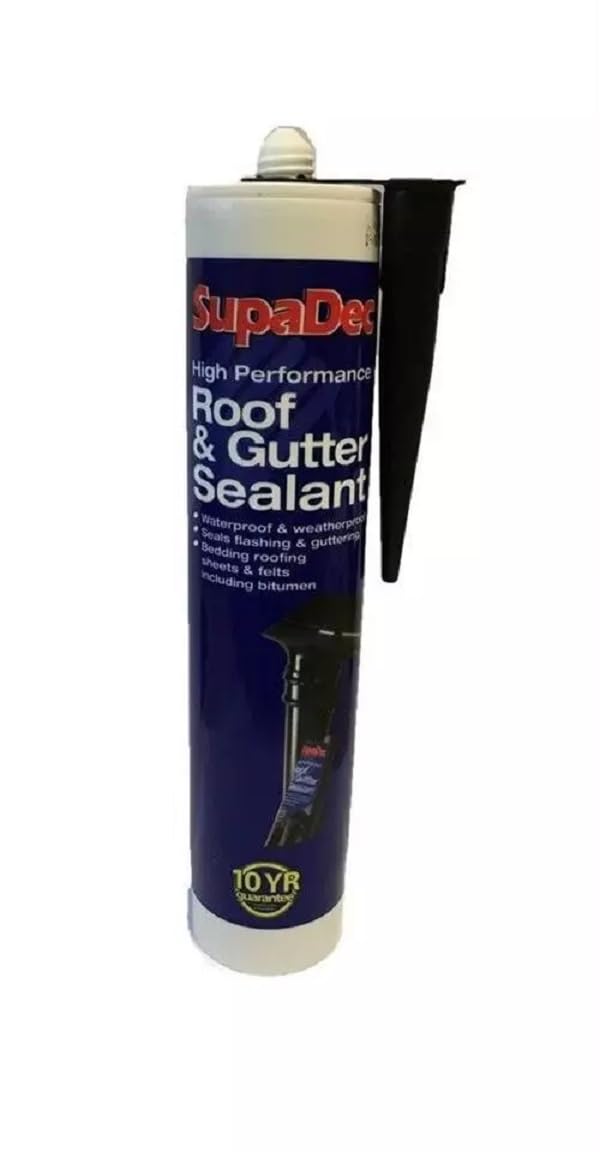 SupaDec Roof & Gutter Sealant (300ml Black)