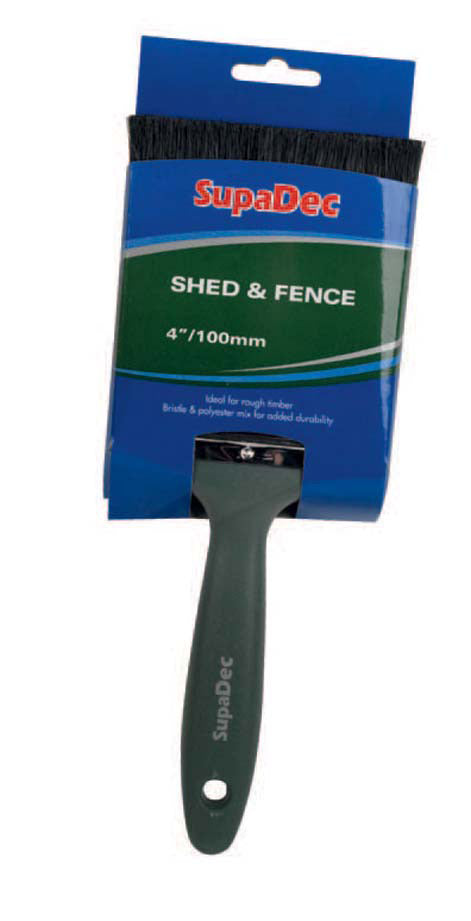 SupaDec Shed & Fence Brush (4"/100mm)