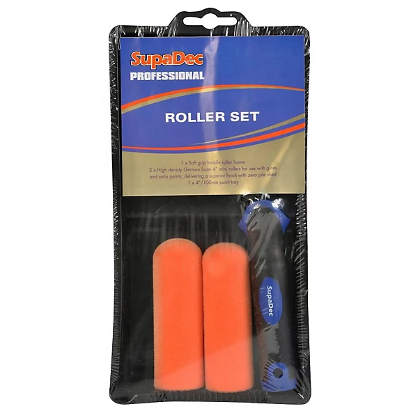 SupaDec Roller Set - 4 Piece