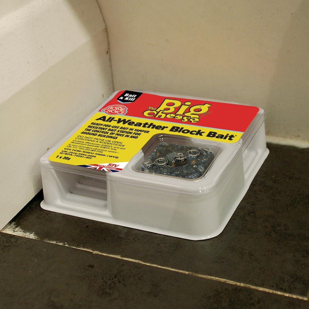 The Big Cheese Mouse Killer Stations - Twin Pack