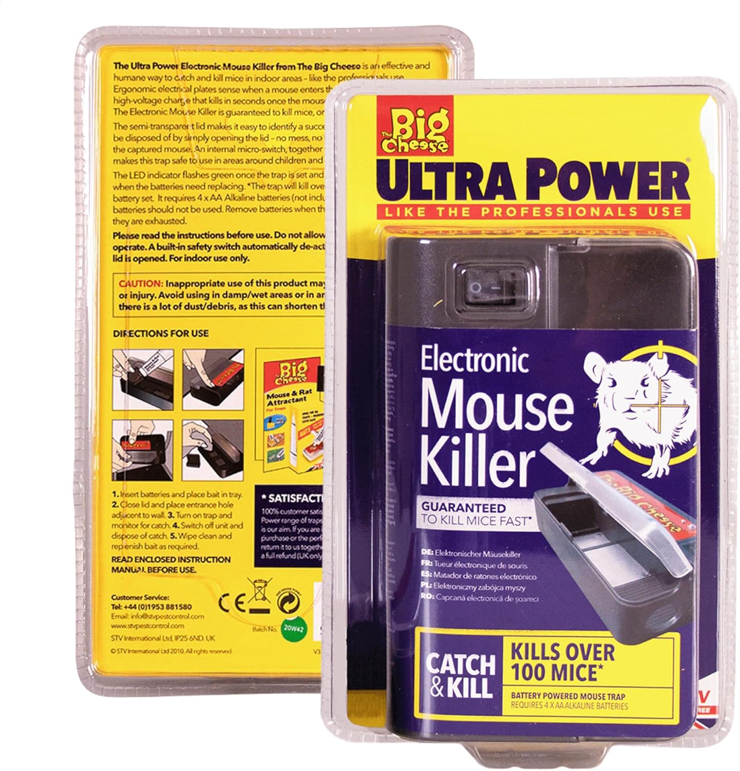 The Big Cheese Ultra Power Electronic Mouse Killer