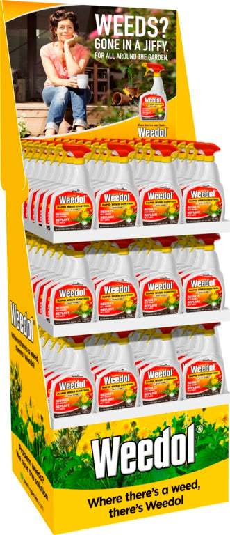 Weedol Rapid RTU 1L – Display Unit of 96