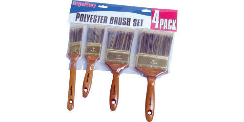 SupaDec Polyester Brush Set